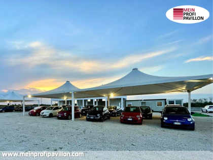 Pavillon 10x10 Überdachung Pagodenzelt Pvc Schule Universität Campus