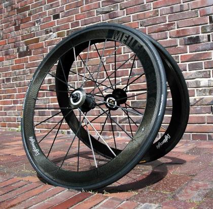 Lightweight Meilenstein tubular Carbon-Laufradsatz