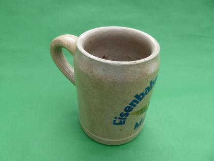 Bierkrug, Eisenbahndirektion Mainz, um 1900-1930