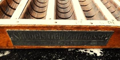 Stiebels Geldzählkasse Eisenach um 1909 Kaiserreich sammeln rar sammeln selten O