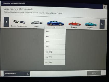 Piwis Porsche Diagnose OBD2 Codieren Tester