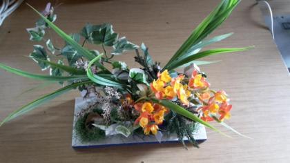 Blumen topfen