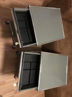 USM Haller Rollcontainer Mittelgrau TOP !