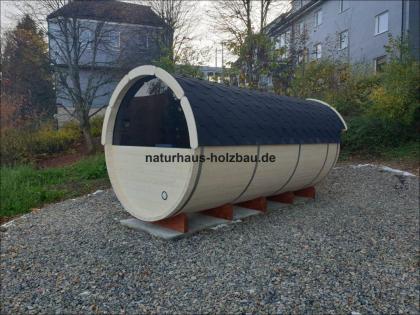 Fasssauna, Saunafass, Gartensauna, Außensauna, Saunapod, Tonnensauna, Holzfasssa
