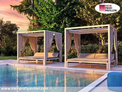 Pergola 3x5 Überdachung Pavillon Terrassenüberdachung Zelt Terrasse Sonnenschutz