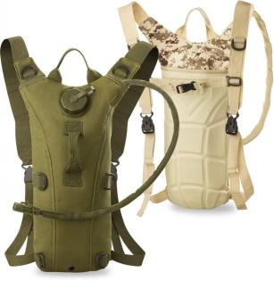 Military Überleben Trekking-Rucksack WASSER-TASCHE - 3L Wandern Nylon Trink-Rohr