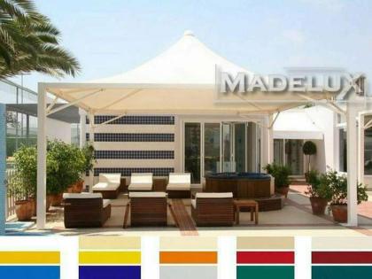 Pavillon Restaurant 7x7 personalisierte Farbe Pvc Café Pergola Lager Parkplatz