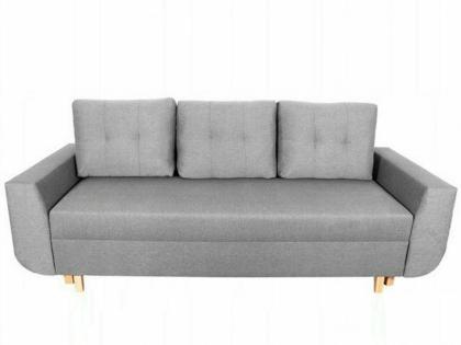 Sofa Couch Malibu Schlafsofa ausziehbar mit Schlaffunktion mit Kissen
