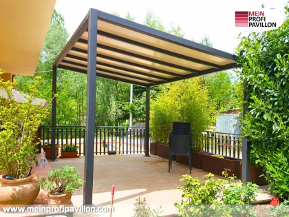 Pavillon 3x4 Überdachung Pagodenzelt Festzelt Pvc Terrassendach Pergola Terrasse