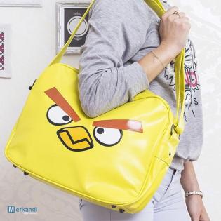 Angry Birds A4 Gelb Tasche