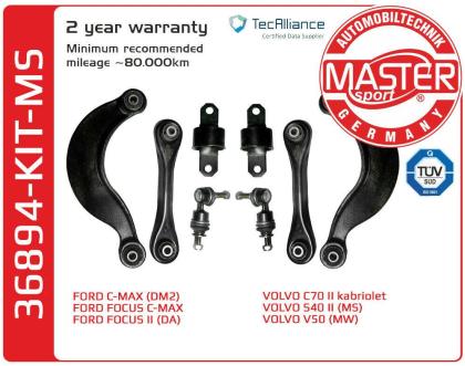 QUERLENKER SATZ FORD C-MAX (DM2) FOCUS II (DA_ , HCP, DP) FOCUS C-MAX