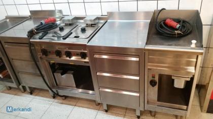 Komplette Gastronomie-Einrichtung Imbiss Geschäftsauflösung