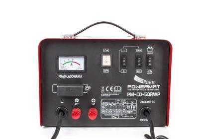 Powermat Akku-Gleichrichter mit Inbetriebnahme 12 V/ 24 V 200 A 245/ 310/ 220mm 