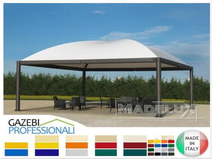 Pavillon Dubai Stahl personalisierte Farben professionell Zelt neu 7x7