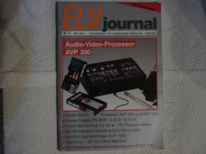 ELV-Journal,Elektronik-zeitschrift mit Platinenfolien