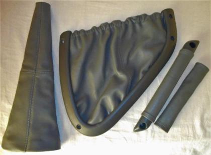5 Teile Leder Set Smart Fortwo 450 alle LederFarben
