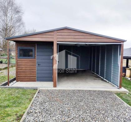 Blechgarage 5x6m Garage nach Maß Metallgarage Günstige Preise ID108