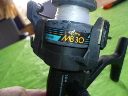 Angelrolle von DAM Quick MB 30 Nr. 57
