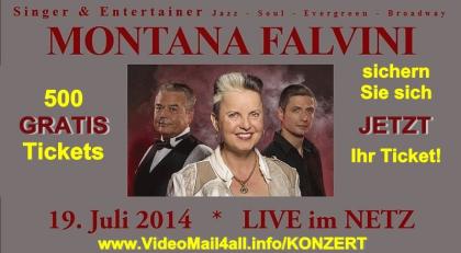 GRATIS-Ticket Konzert im Netz!