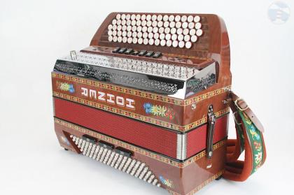 Hohner Alpina IV K Akkordeon, 120 Bass, C-Griff, Cassotto