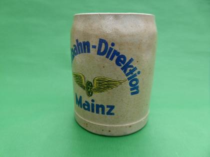 Bierkrug, Eisenbahndirektion Mainz, um 1900-1930