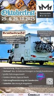 ? Das große Herbst-Event bei Reisemobile Meißner steht vor der Tür! ?