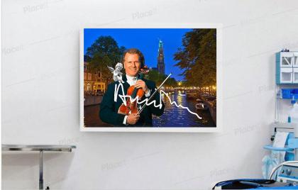 André Rieu in Holland. Star souvenir. Blickfang! Geschenkidee. Wandbild. Zimmerd