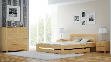 Bett Massivholzbett Lattenrost Gästebett 120x200 Ehebett Jugendbett Kiefer Holzb