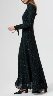 IVY & OAK STAND UP Maxikleid - Grün Gr. 34 Viskose - Neuw - Damenkleidung