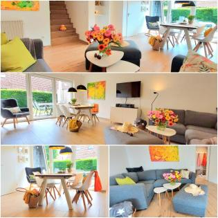 NORDSEE - Ferienhaus mit 2 Schlafzimmer für 4 Gäste + Baby