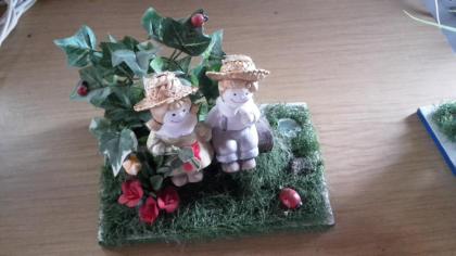 Blumen topfen