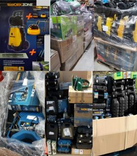 Sonderposten Discountretouren Elektro- Werkzeug und Rasenmäher