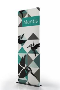 Klemp-System Textilstand Ausstellungswände Mantis Einseitig oder Doppelseitig We
