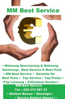 MM Best Service • Bestpreis• Wohnung •Modernisierung • Sanierung•
