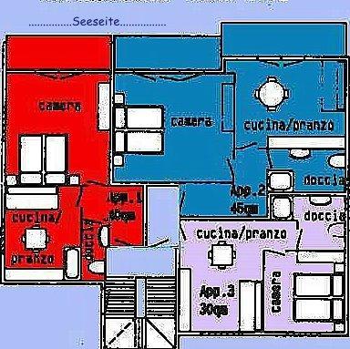 Ferienwohnung - Gardasee - Malcesine - 50m zum See