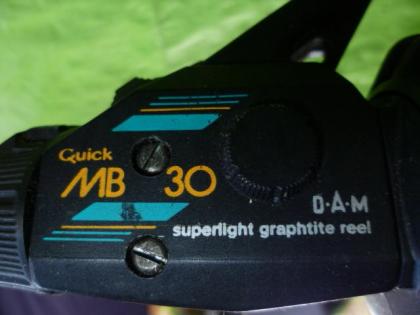 Angelrolle von DAM Quick MB 30 Nr. 57