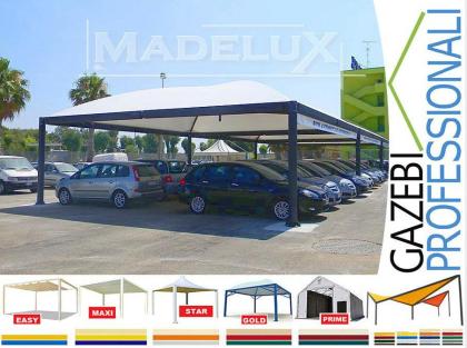 Pavillon Dubai Stahl personalisierte Farben professionell Zelt neu 7x7