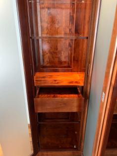 Scholtissek Fugatum Vitrinenschrank Vollholz Kirsche