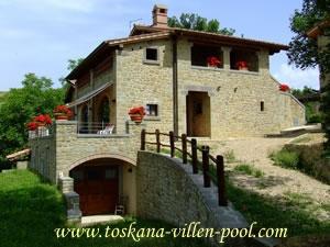 Toskana - Wunderschöne Ferienvillen mit Pool zu vermieten