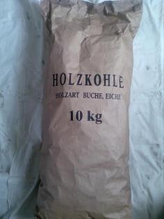 HOLZKOHLE-BUCHE 10 KG