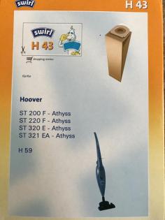3 Staubsaugerbeutel für Hoover