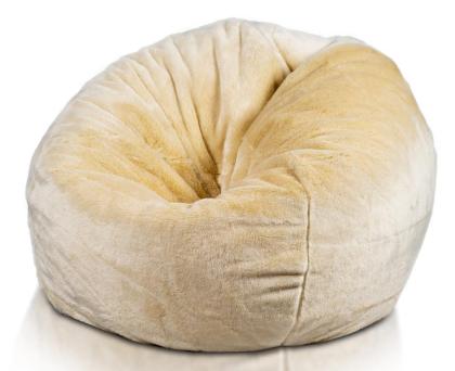 Bezug Sitzsack Sakwa L Shaggy Short Hair Sitzsäcke Sofa Haare Fell Sessel
