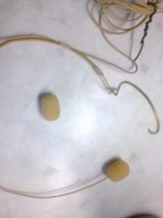 DPA 4099 Headset der Spitzenglasse, beige, Microdaotgewinde