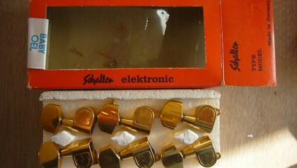 Schaller Mechanik M6 135 3L/3R Gold