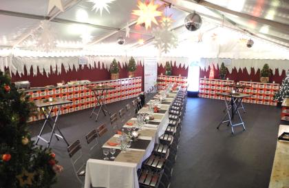Weihnachtsfeier bei Leverkusen on Ice