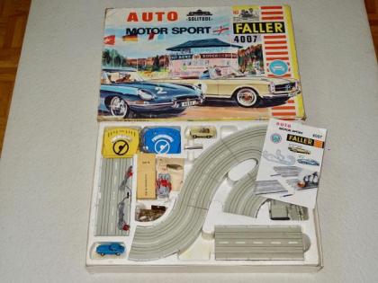 Sammler sucht FALLER AMS Rennbahnen, Autos u. Zubehör der 60er Jahre!