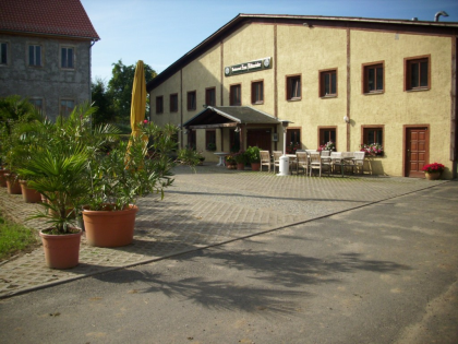 Feierlichkeiten auf dem Land (Nähe Döbeln)