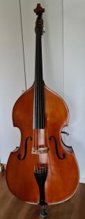 4/4 5-Saiter Kontrabass von Wenzel B. Wilfer, Baujahr 1978