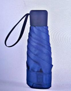 Regenschirm Minischirm blau