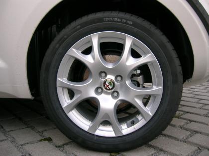 4 x  Originale Alufelgen SPORT Alfa Romeo / Fiat / Lancia 16 Zoll, neuwertig